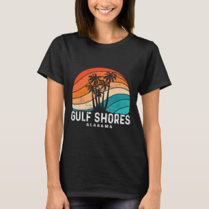Camiseta Golfo Pérsico Alabyma Palm Tree Beach Souvenir