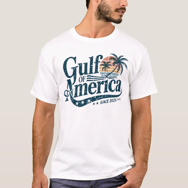 Camiseta Golfo Retro De Estados Unidos Bandera Americana 20 (Anverso)
