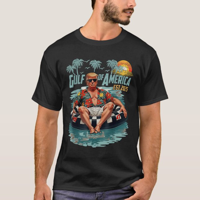 Camiseta Golfo Retro De Estados Unidos Este 2025 Golfo Amer (Anverso)