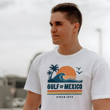 Golfo Retro de México desde 1672 Blanco