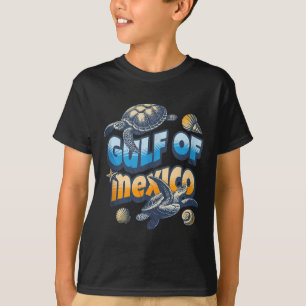Camiseta Golfo Retro De México Forever Turtle Beach G