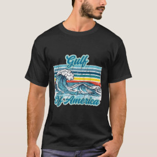 Camiseta Golfo Retro Estados Unidos Ola México Trump Patrio