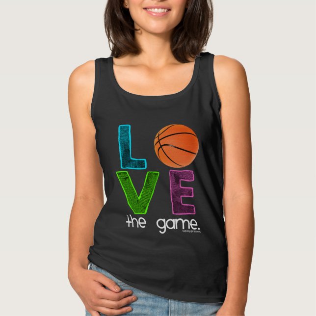Camiseta Golly chicas: Baloncesto - ame el juego (Anverso)