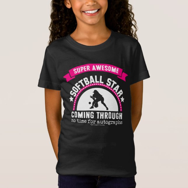 Camiseta Golly chicas: Estrella impresionante estupenda del (Anverso)