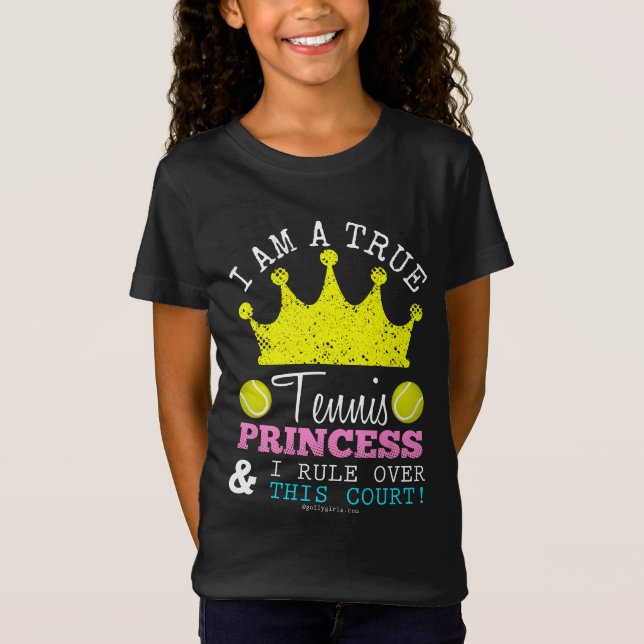 Camiseta Golly chicas: Princesa Rule Over This Court del (Anverso)
