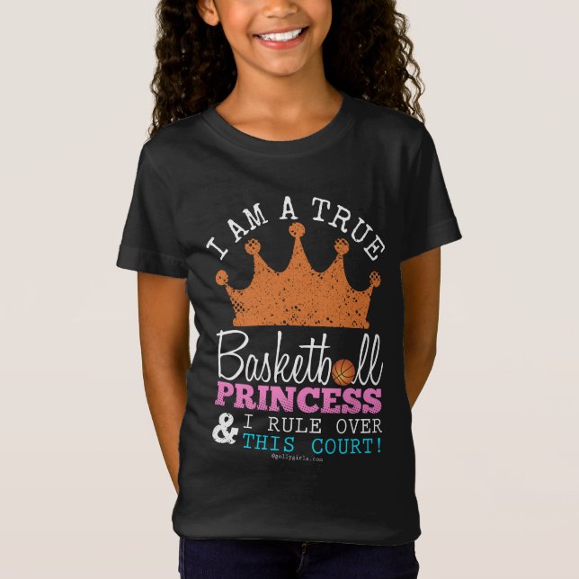 Camiseta Golly chicas: Princesa Rule This Court del (Anverso)