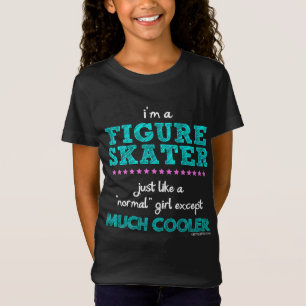Camiseta Golly chicas - soy una figura patinador