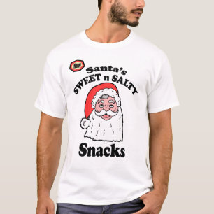Camiseta Golosinas dulces y saladas de Santa Claus