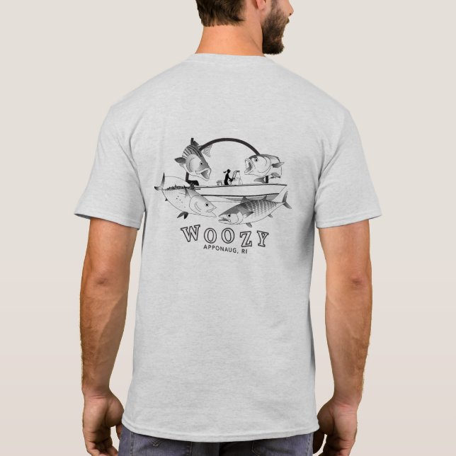 Camiseta Golpe costero aturdido de Seacraft (Reverso)