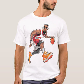 Camiseta Golpe de baloncesto ٫ maestro de los aros