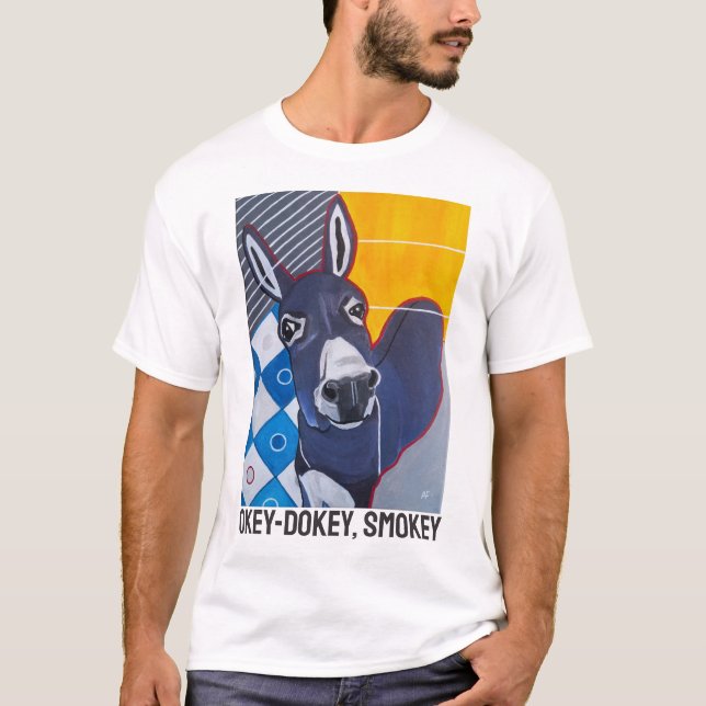 Camiseta Golpe de Burro Pintura de Alfred Fox (Anverso)