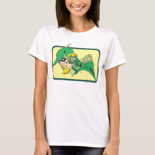 Camiseta Golpe de cabeza de flecha verde
