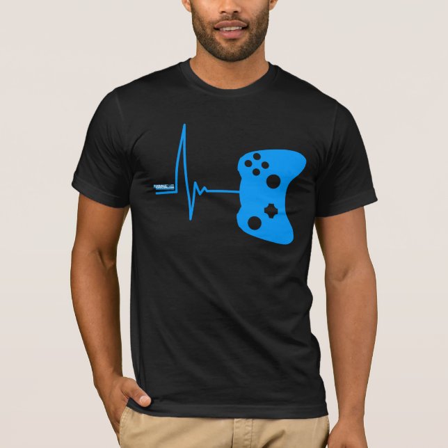 Camiseta Golpe de corazón del juego - cojín del friki de (Anverso)