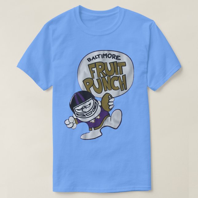 Camiseta Golpe de fruta de Baltimore para los hinchas del R (Diseño del anverso)