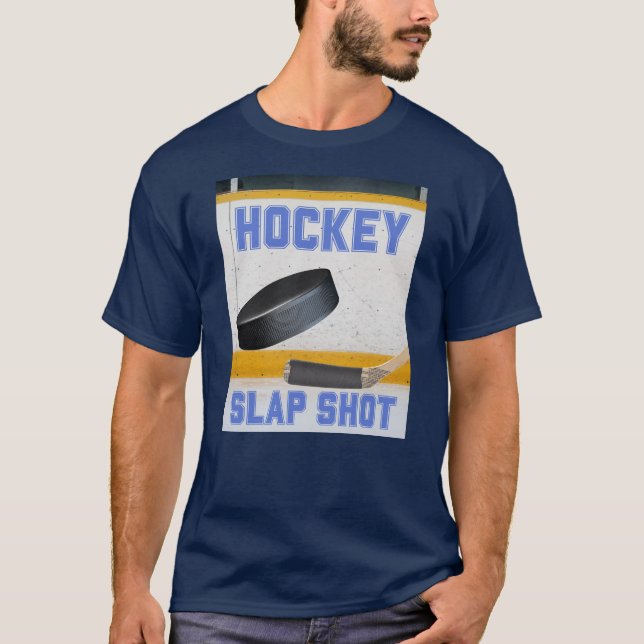 Camiseta Golpe de hockey (Anverso)