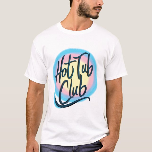 Camiseta GOLPE DE Hot Tub Club (Anverso)
