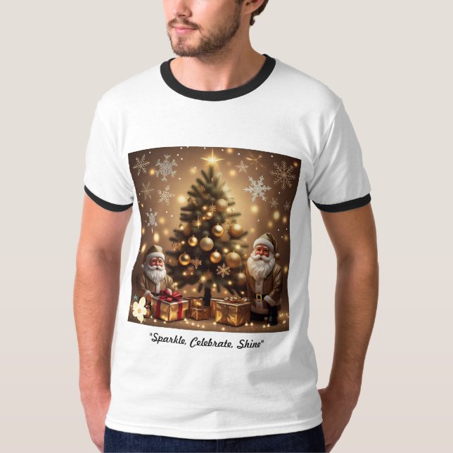 Camiseta "Golpe de Navidades dorados" (Anverso)