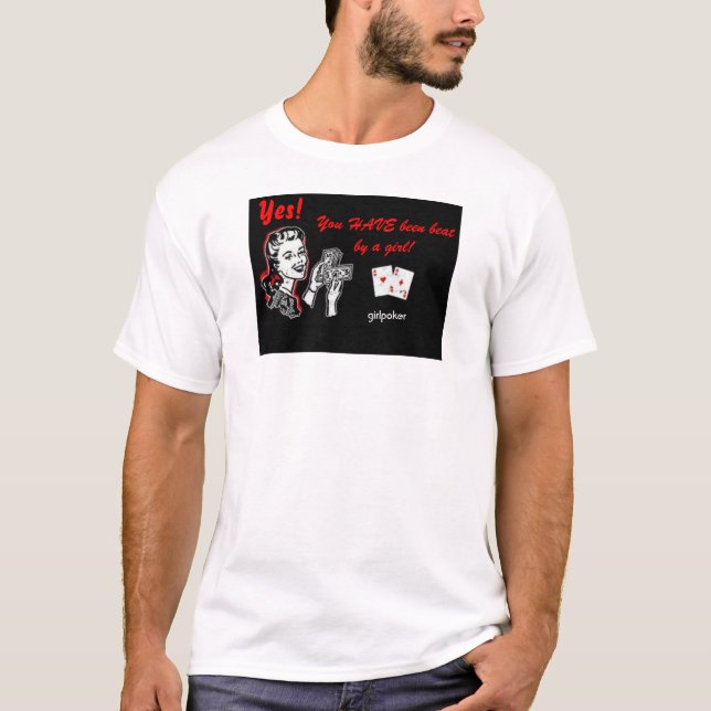 Camiseta ¡Golpe de un chica! (Anverso)