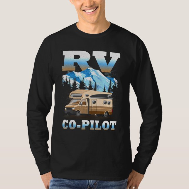 Camiseta Golpe de viaje de piloto de Rv Co para motocicleta (Anverso)