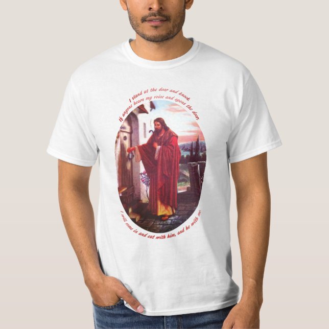 Camiseta Golpe del Jesucristo en el regalo religioso de la (Anverso)