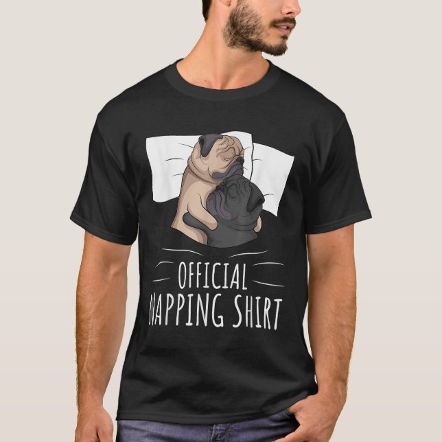 Camiseta Golpe durmiente Perro Perro Perro Oficioso (Anverso)