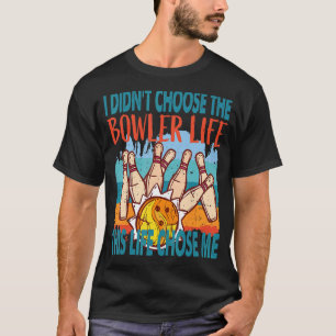 Camiseta Golpe en equipo de Bowler Jugador de Bowling Life