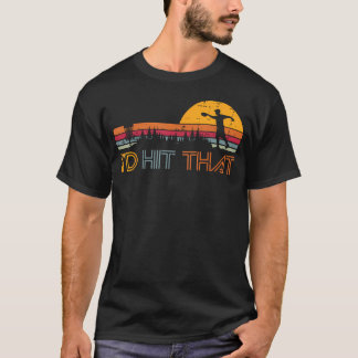 Camiseta Golpe Id Ese Frisbee Retro de Disc Golf