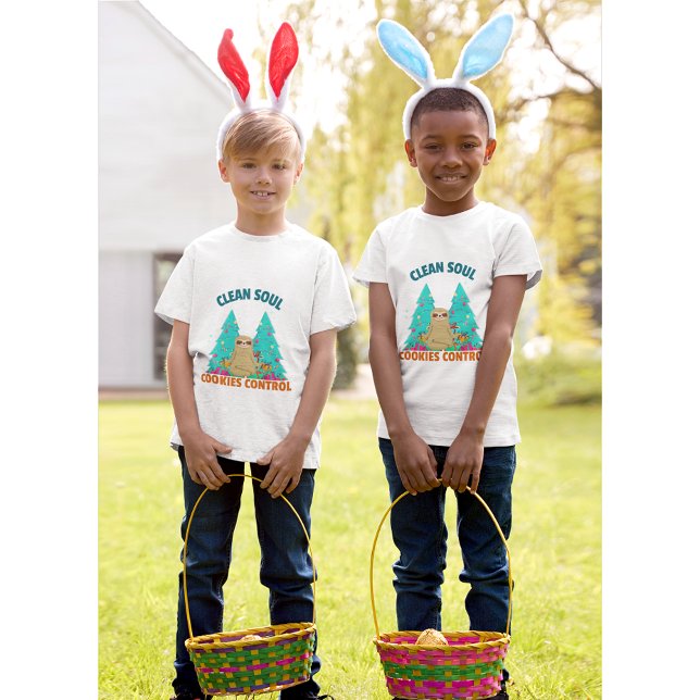 Camiseta ¡Golpe limpio, control de cookies! Razón de corte (Subido por el creador)