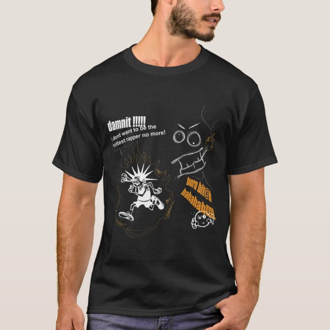 Camiseta golpeador caliente (Anverso)