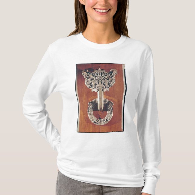 Camiseta Golpeador de puerta del shou de P'u con un diseño (Anverso)