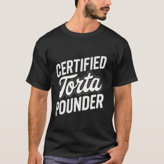 Camiseta Golpeadora de Torta Certificada Divertida Gorda La