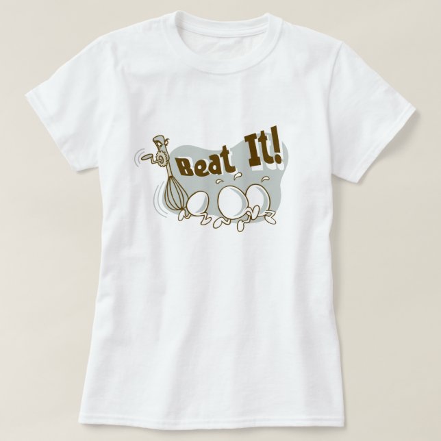 Camiseta ¡Golpéalo! Gráfica divertida de Personalizado de W (Diseño del anverso)