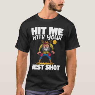 Camiseta Golpéame Con Tu Mejor Tiro Tenis de Mesa Ping Pon