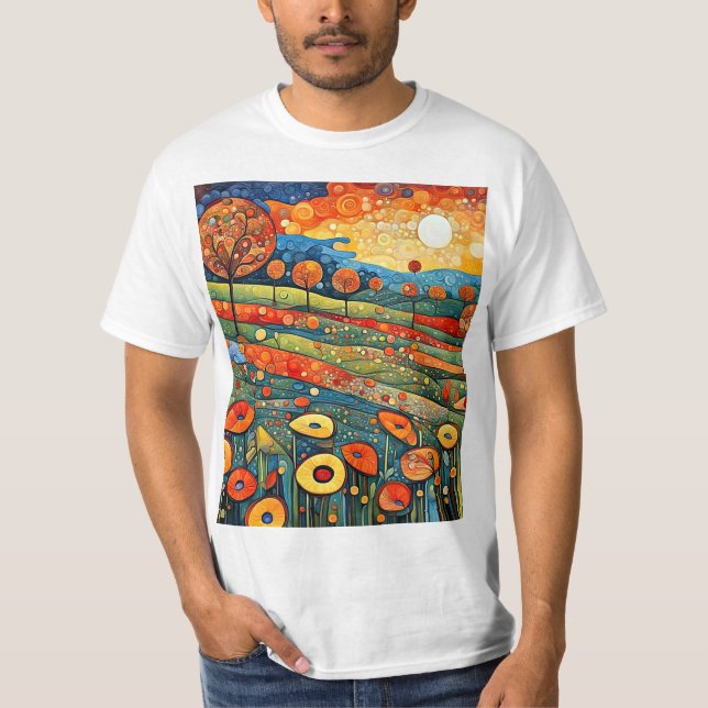 Camiseta Golpeando en el viento 3 (Anverso)