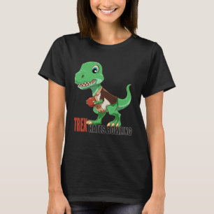 Camiseta Golpear a Dino de nuevo con un lindo Bowling Rex