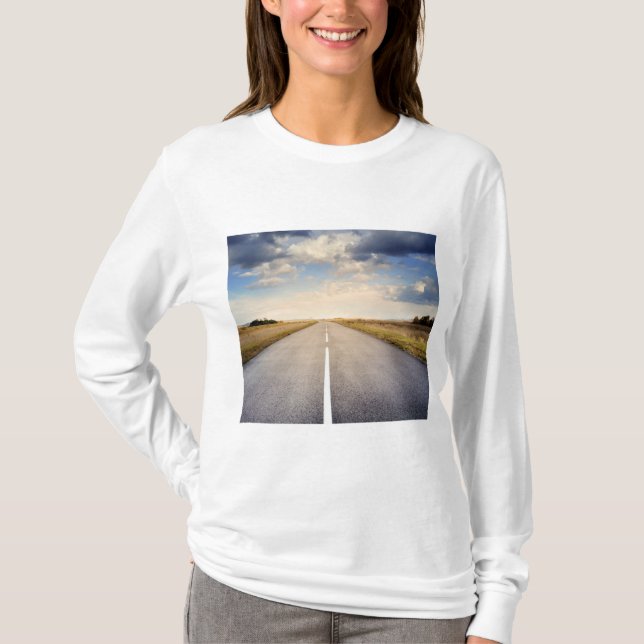 Camiseta Golpear el camino (Anverso)