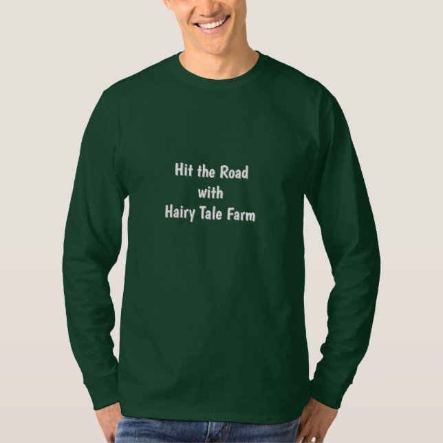 Camiseta Golpear la carretera con la granja de hadas (Anverso)