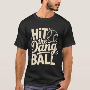 Camiseta Golpear La Pelota De Pandillas, Tendencia Del Béis