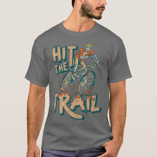 Camiseta Golpear la pista de esquí para ciclismo de montaña
