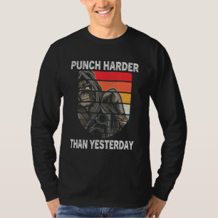 Camiseta Golpear más que el campeón de boxeo Motiva