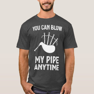 Camiseta Golpear mi música divertida en cualquier momento
