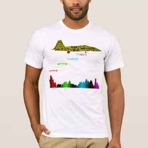 Camiseta Golpear no bombardear