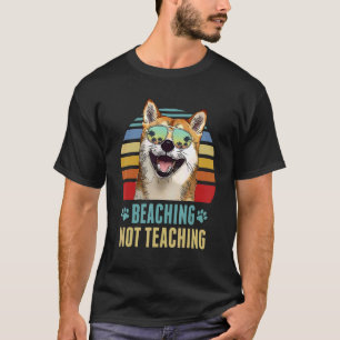 Camiseta Golpear, no enseñar a Shiba Inu, profesor de Perro