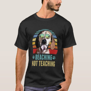 Camiseta Golpear, no enseñar inglés americano.