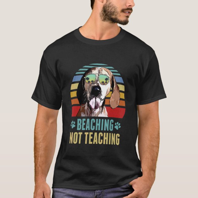 Camiseta Golpear, no enseñar inglés americano. (Anverso)