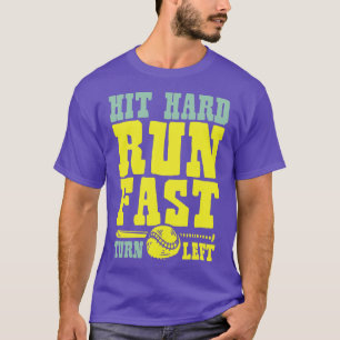 Camiseta Golpear rápido la carrera dura