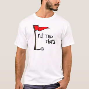 Camiseta Golpearía ligeramente que - golf