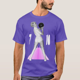 Camiseta Golpee Ese Humor De Bola Retro De 710 Dividido