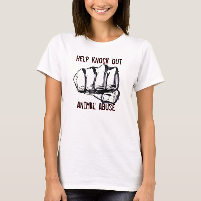 Camiseta Golpee hacia fuera (Anverso)