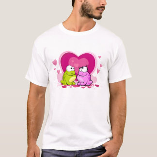 Camiseta Golpee ligeramente la rana - sienta el amor